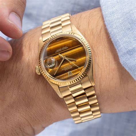 rolex datejust tiger's eye dial|rolex dials.